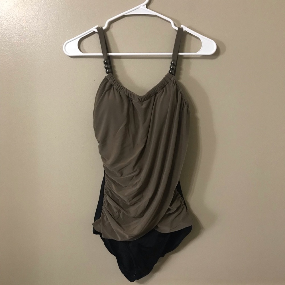 Venus Slimming Draped One Piece Swimsuit